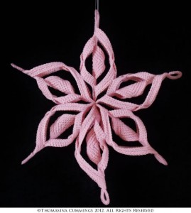 Crochet 3D Christmas Decoration