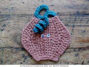 Pumpkin Applique Crochet