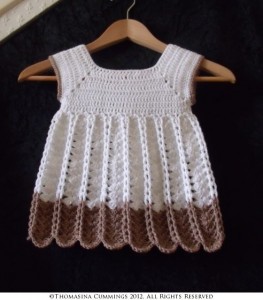 Chains and Shells Pinafore Dress