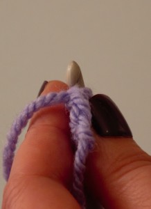 Foundation half treble (foundation half double crochet)